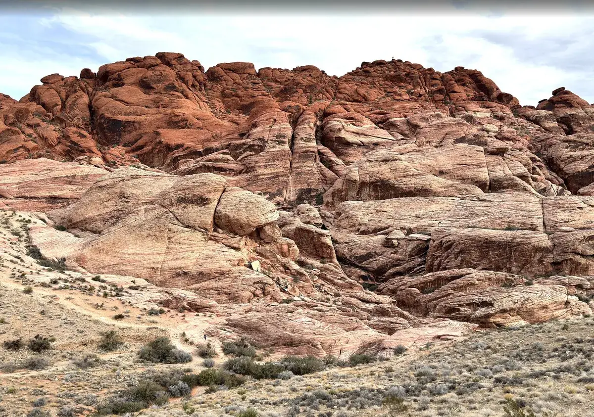 Red Rock Canyon, a short drive from the Las Vegas strip.