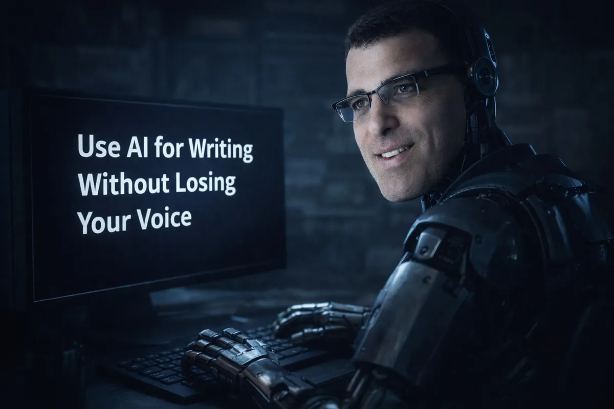 How I Use Claude Cowork To Write With AI In My Voice