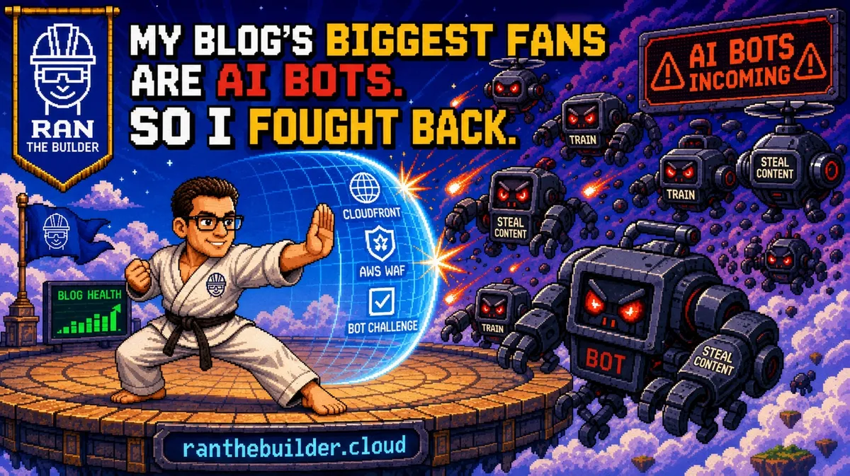 My Blog's Biggest Fans Are AI Bots. So I Fought Back.
