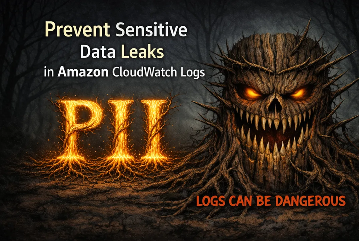 Prevent Sensitive Data Leaks in Amazon CloudWatch Logs